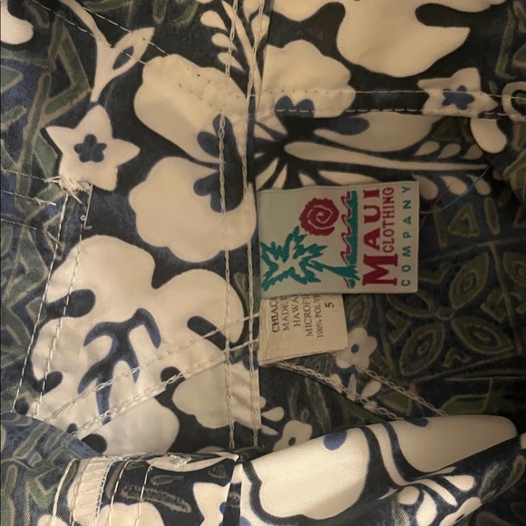 Maui Clothing Company Hibiscus Print Shorts Women's Size 5 Aloha Beach Vacation - Picture 3 of 6